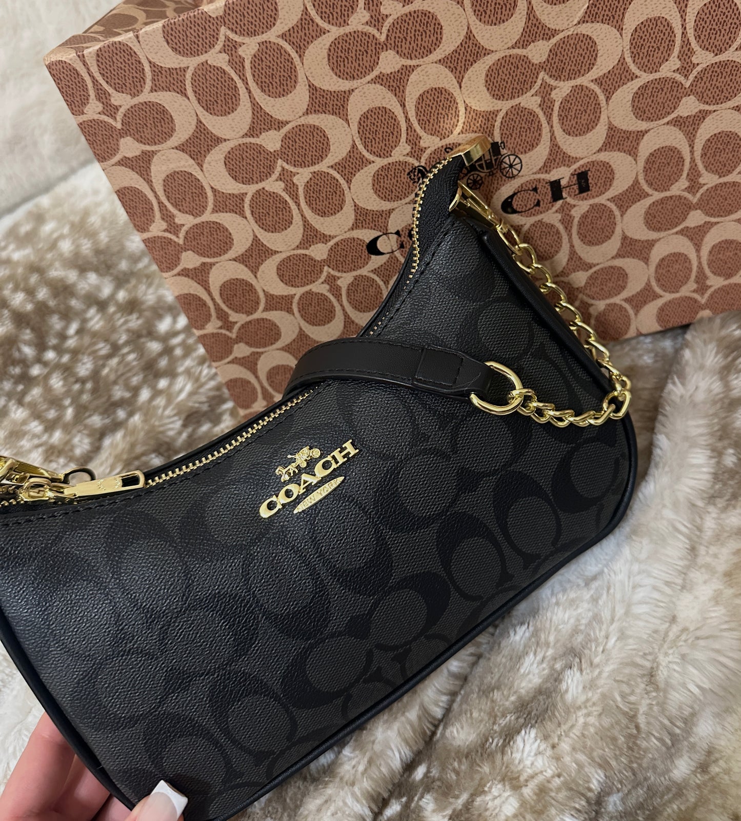 C Monogram Shoulder Bag